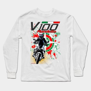 Mandello v100 Windrose Long Sleeve T-Shirt